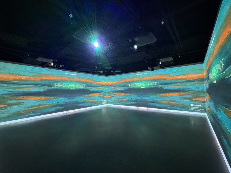 The immersive space completed